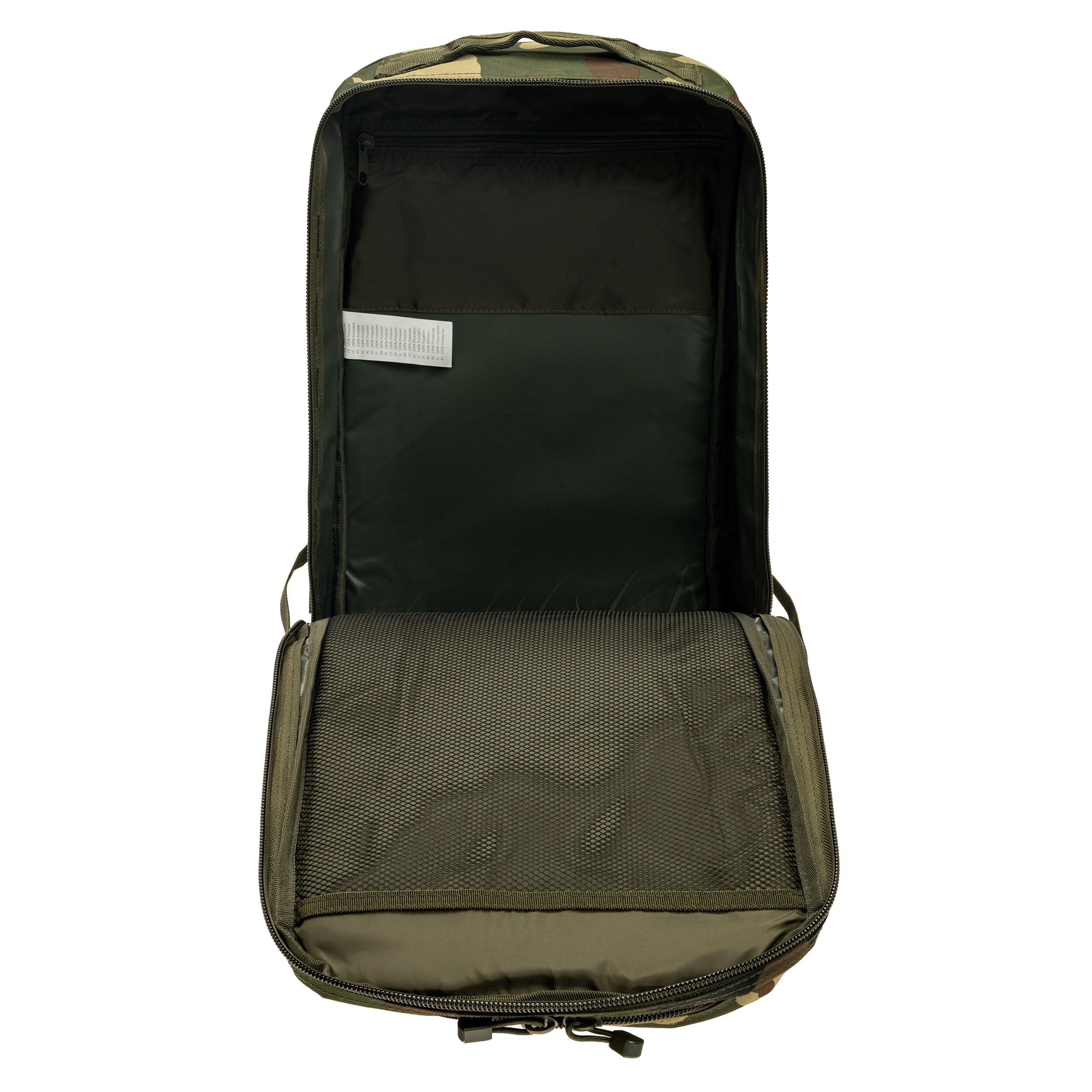 Mil-Tec Assault Pack Large Backpack 36 l - Woodland