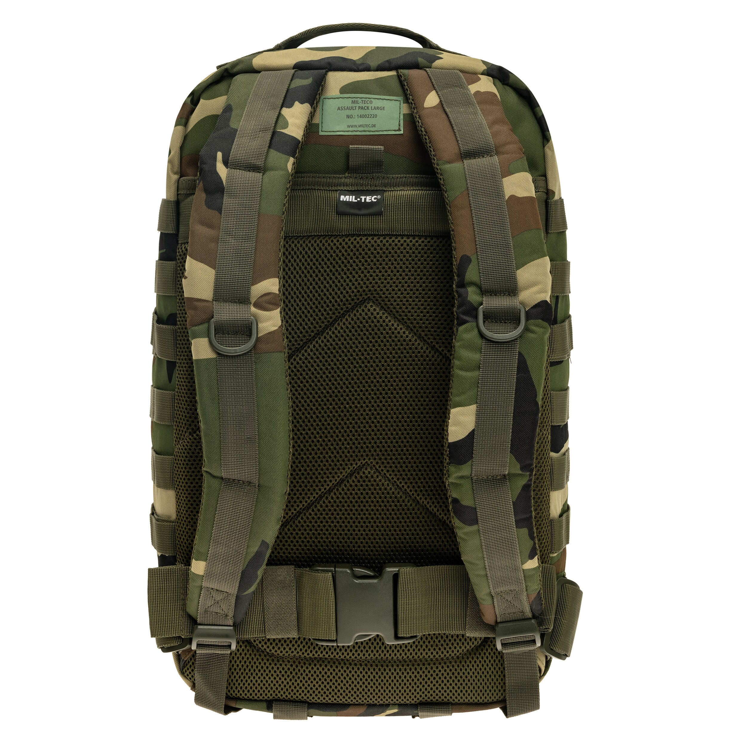 Mil-Tec Assault Pack Large Backpack 36 l - Woodland