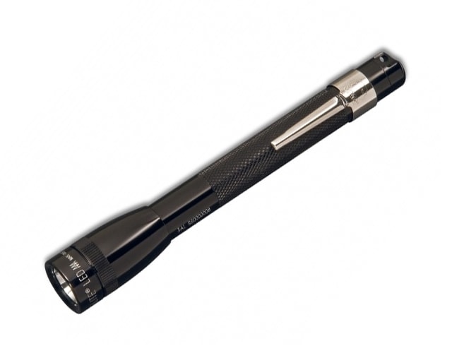 Maglite Mini LED 2xAAA Black Flashlight - 100 lumens