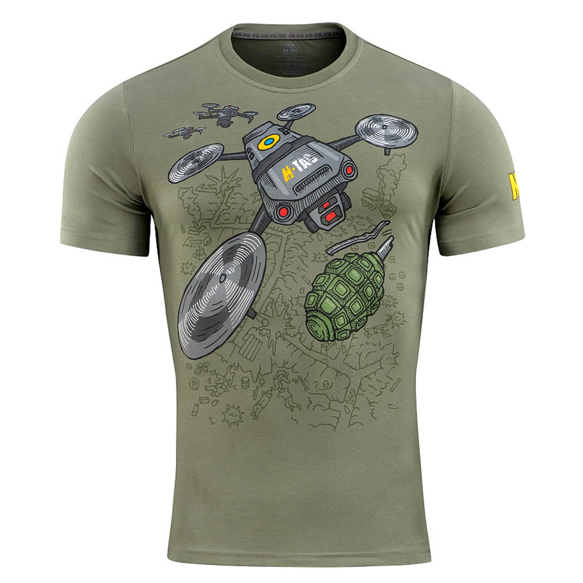 M-Tac Drone T-shirt - Light Olive