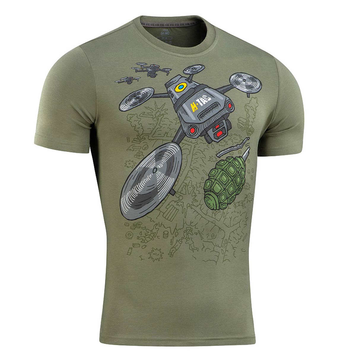 M-Tac Drone T-shirt - Light Olive