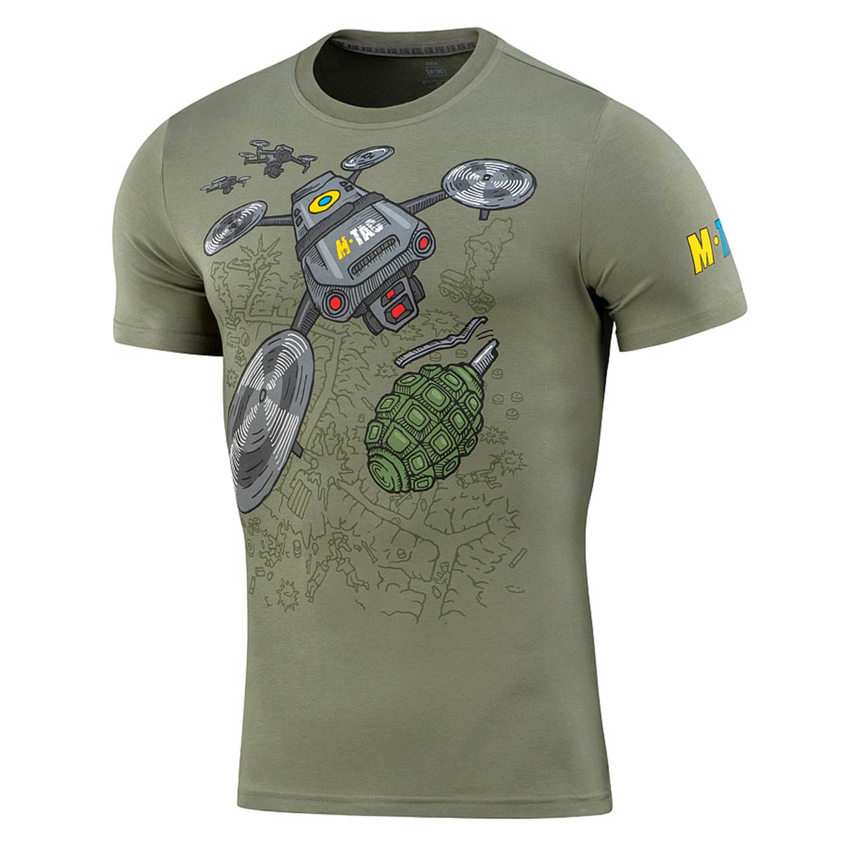 M-Tac Drone T-shirt - Light Olive