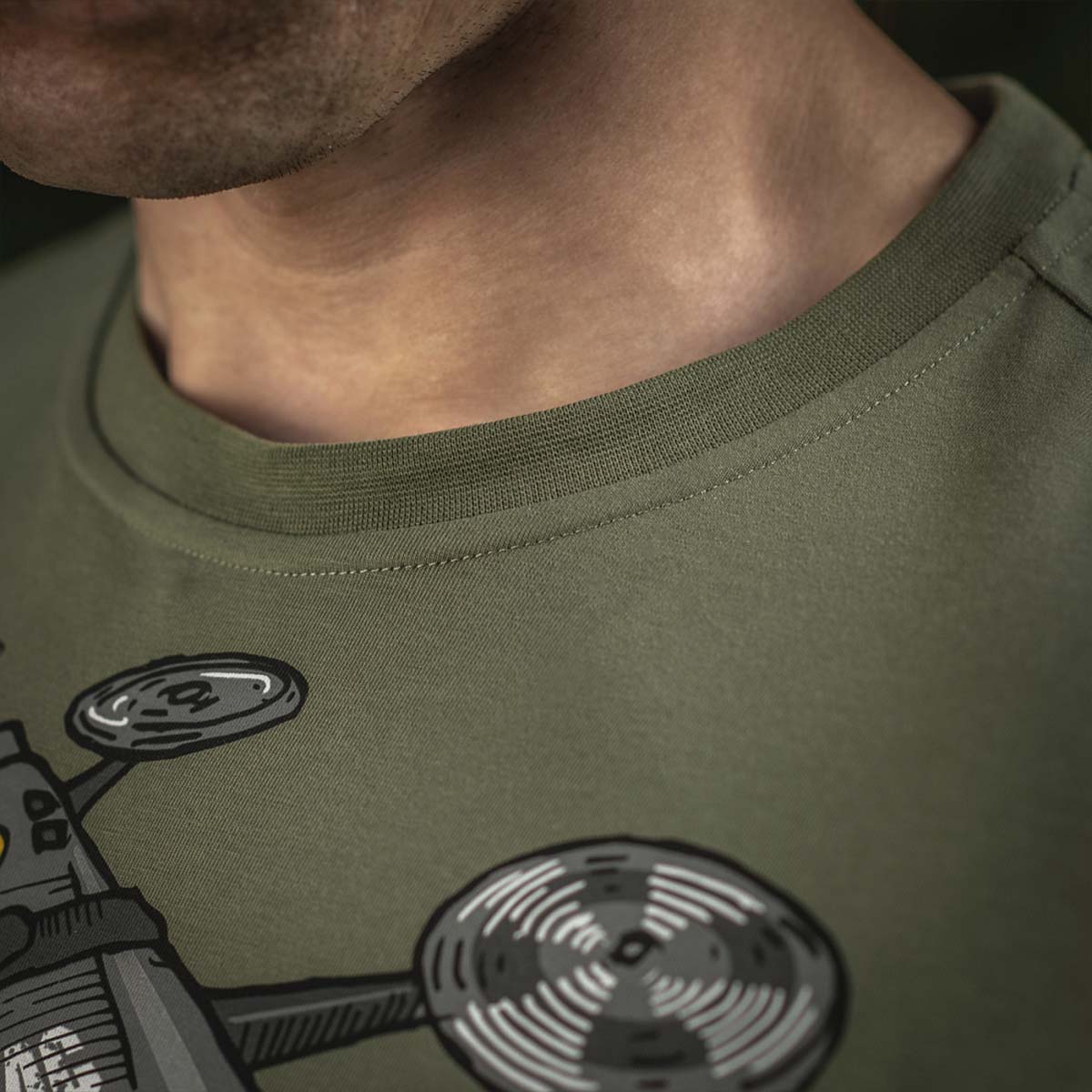 M-Tac Drone T-shirt - Light Olive