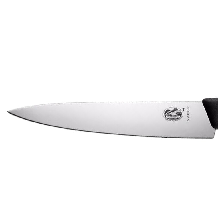 Victorinox Black Wide Blade 22 cm Kitchen Knife