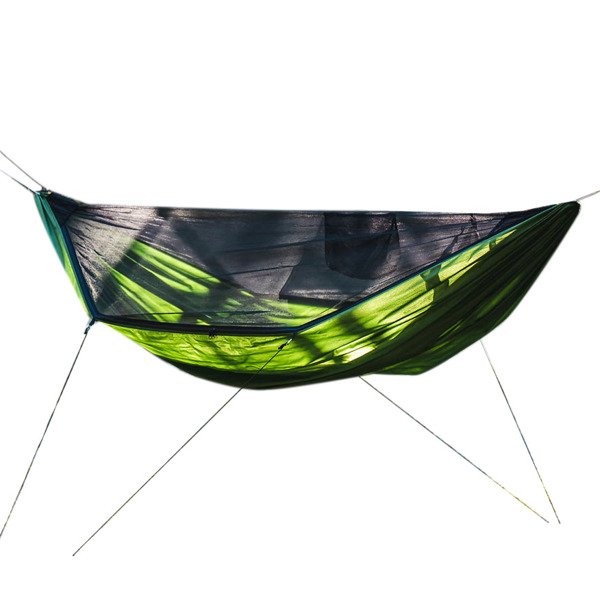 Lesovik DRAKA Hammock with mosquito net - Treetop Green