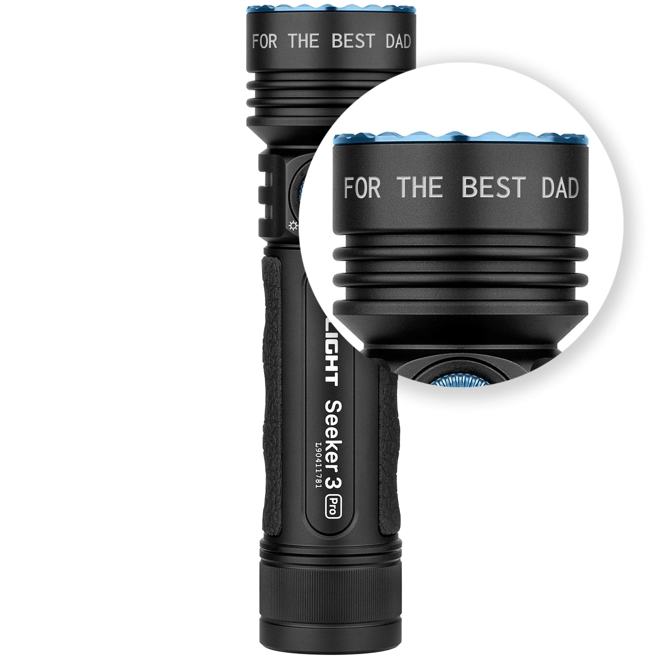 Olight Seeker 3 Pro Bright Flashlight Black - 4200 lumens