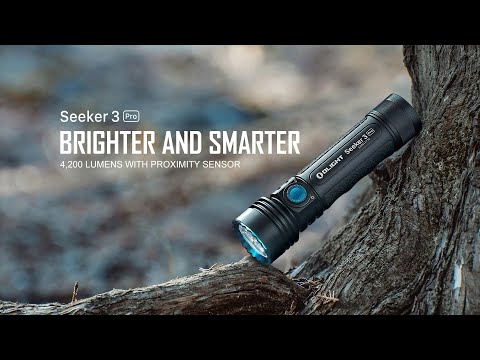 Olight Seeker 3 Pro Black Tactical-Search Torch - 4200 lumens