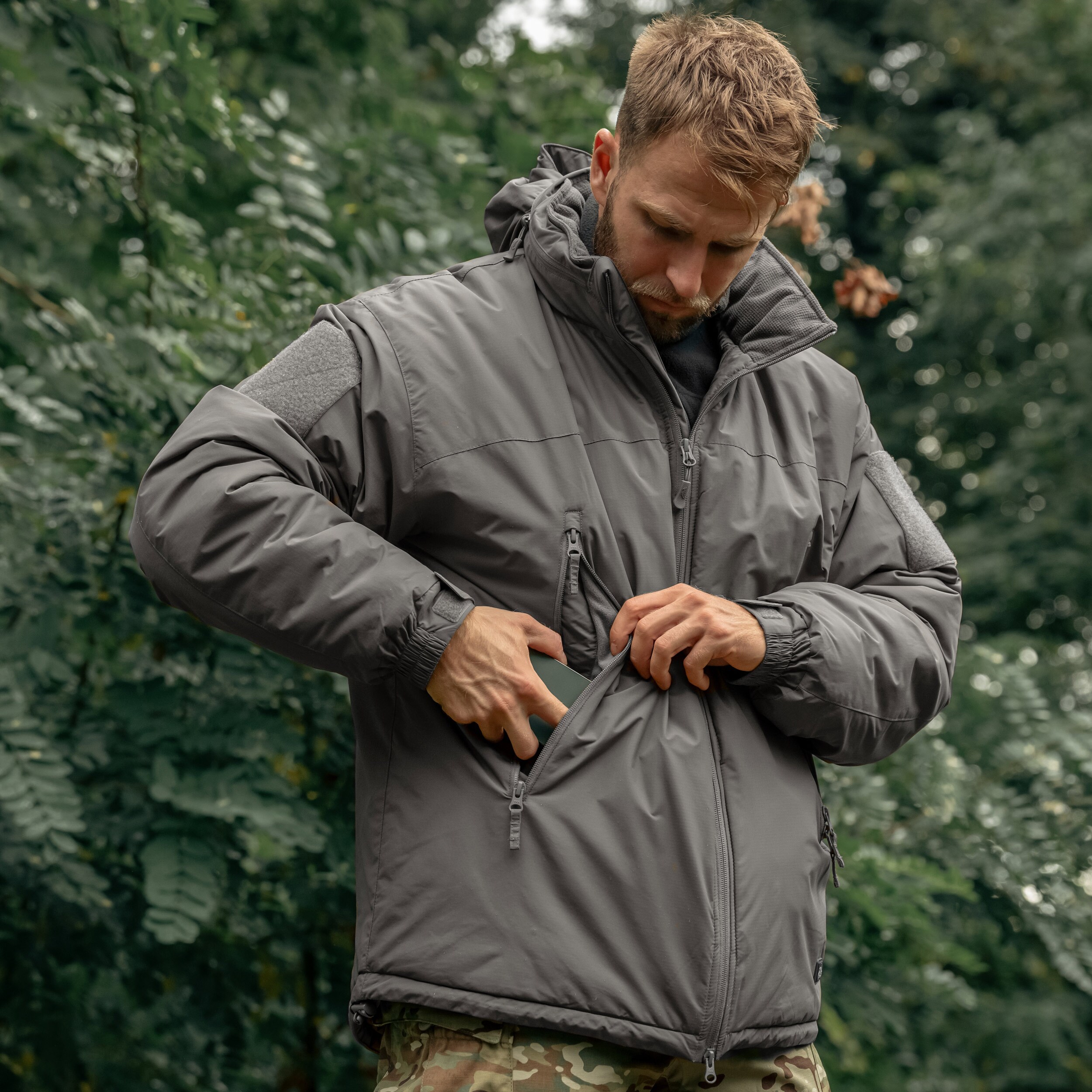 Helikon Level 7 Climashield Apex 100 g Jacket - Shadow Grey