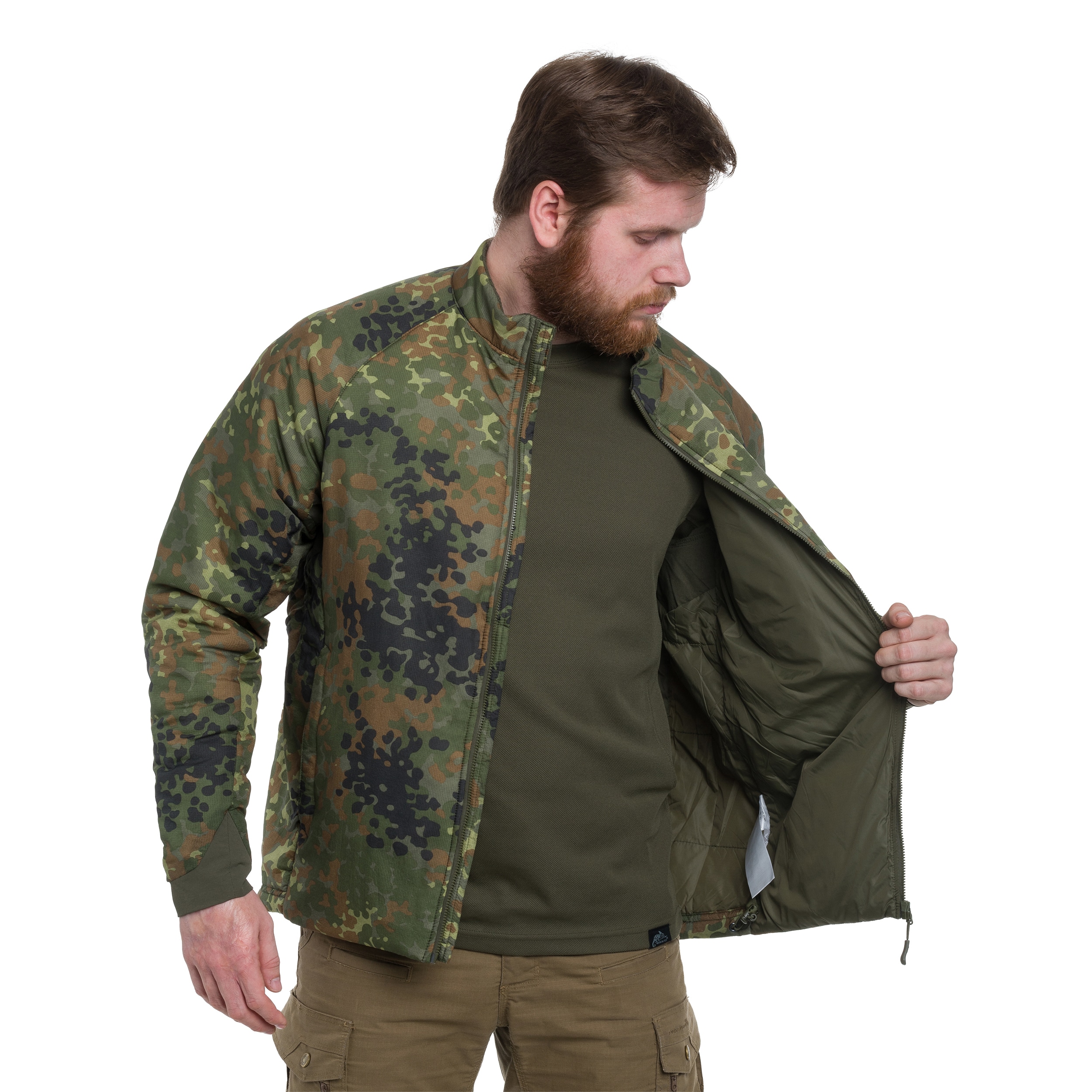 Helikon-Tex Wolfhound Climashield Apex Jacket - Flecktarn