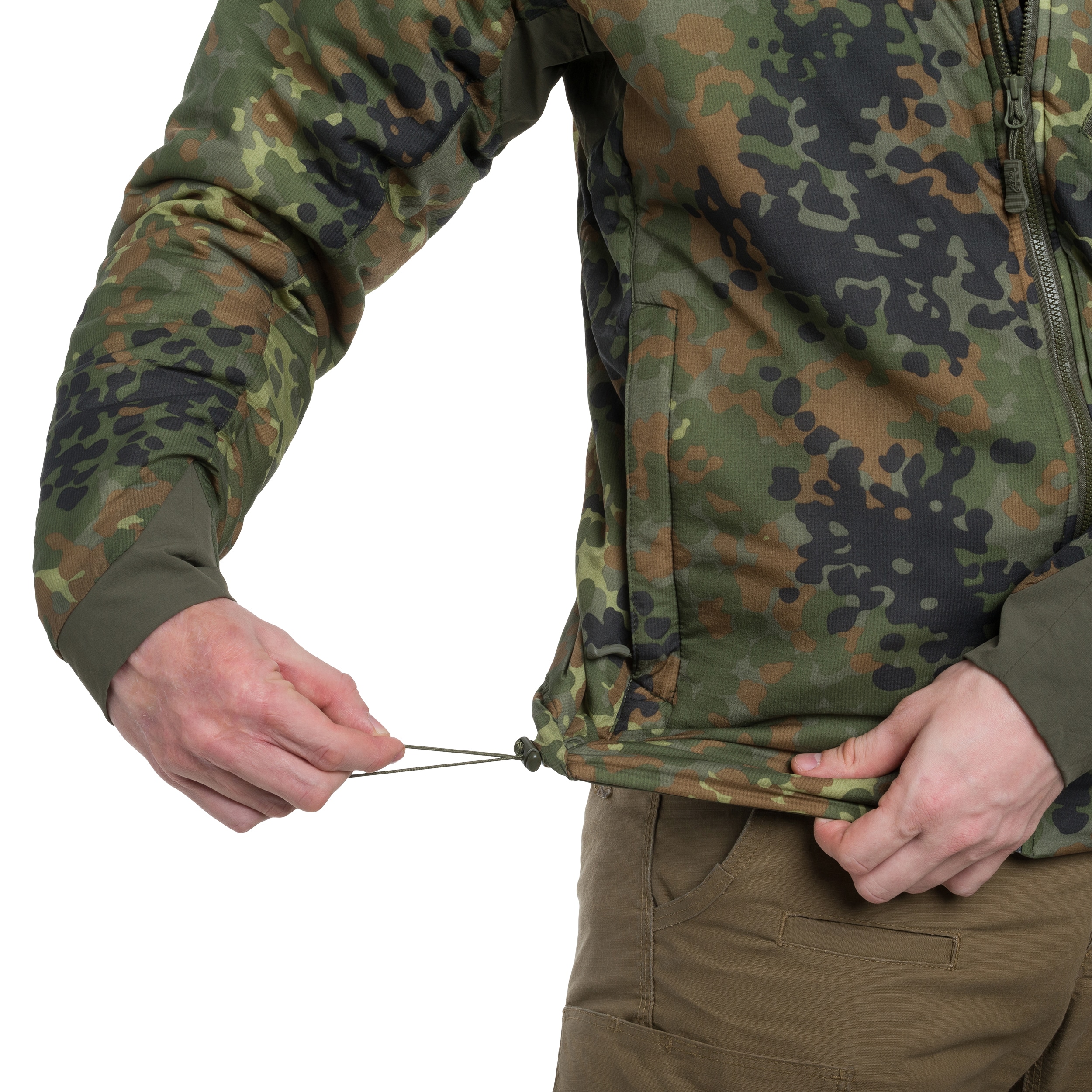 Helikon Wolfhound Climashield Apex Jacket - Flecktarn