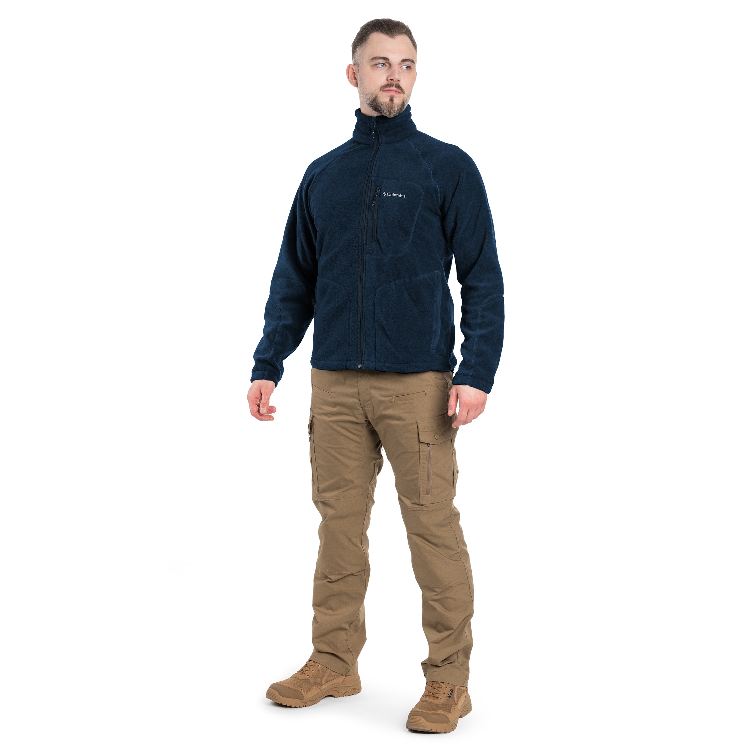 Columbia Fast Trek II Navy fleece