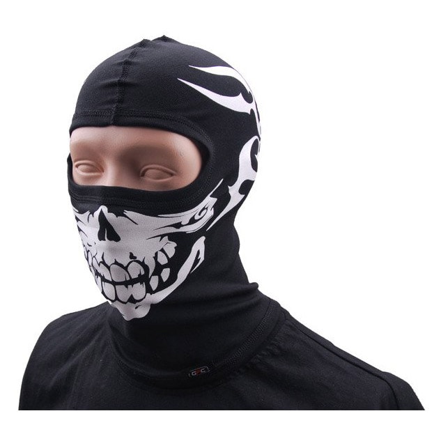 GFC Tactical Thermoactive Balaclava with Print - Black