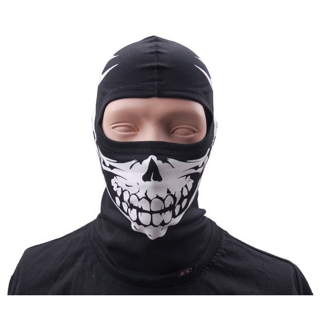 GFC Tactical Thermoactive Balaclava with Print - Black