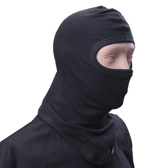 GFC Tactical Thermoactive Balaclava with Collar - Black