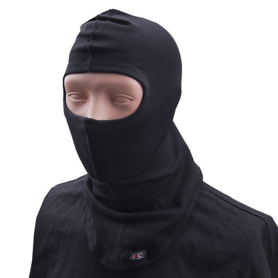 GFC Tactical Thermoactive Balaclava with Collar - Black