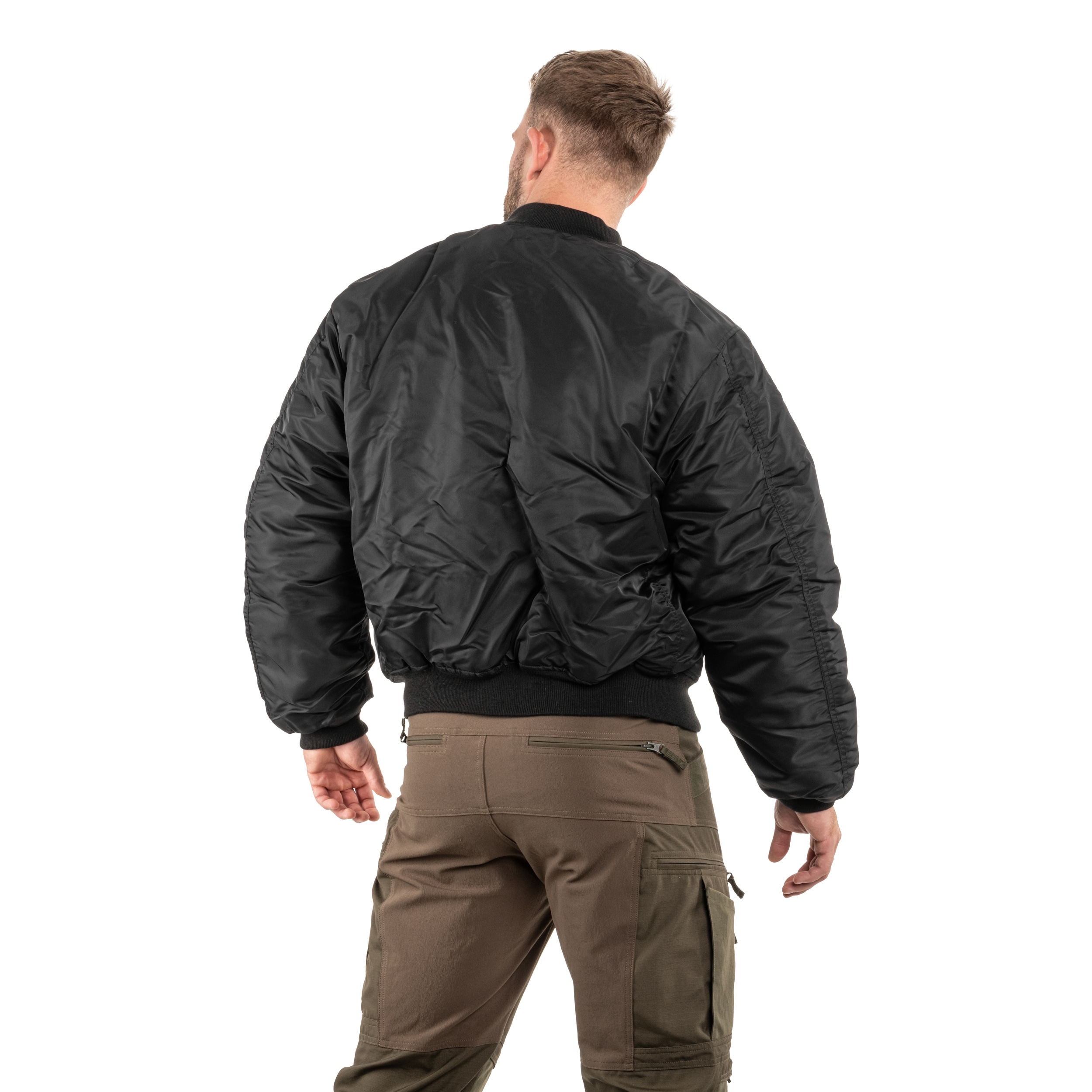 Mil-Tec MA-1 Flyers Basic Jacket - Black