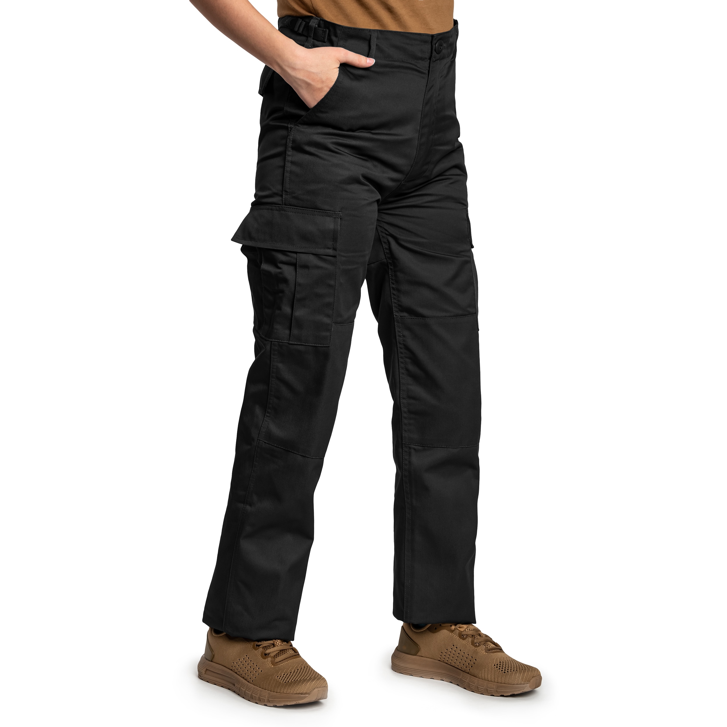 Mil-Tec BDU Black Kid's Pants Black