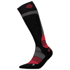 INMOVE Ski Silver Deo Socks - Black / Red