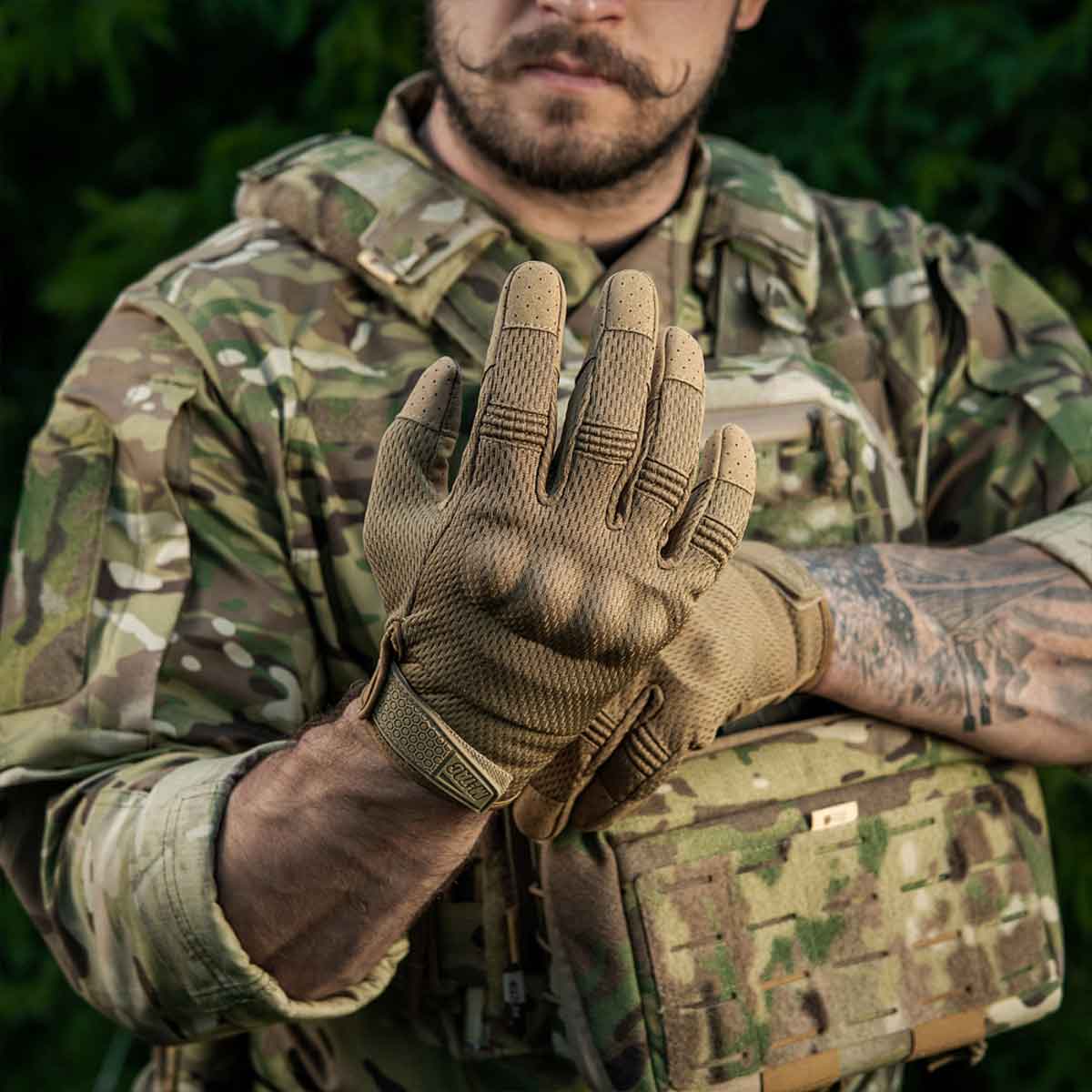 M-Tac A30 Tactical Gloves - Coyote