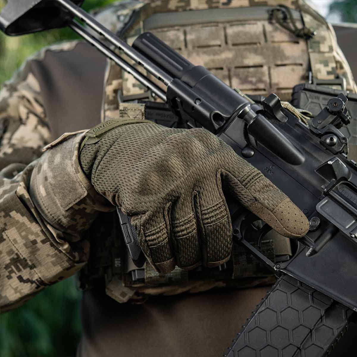 M-Tac A30 Tactical Gloves - Olive