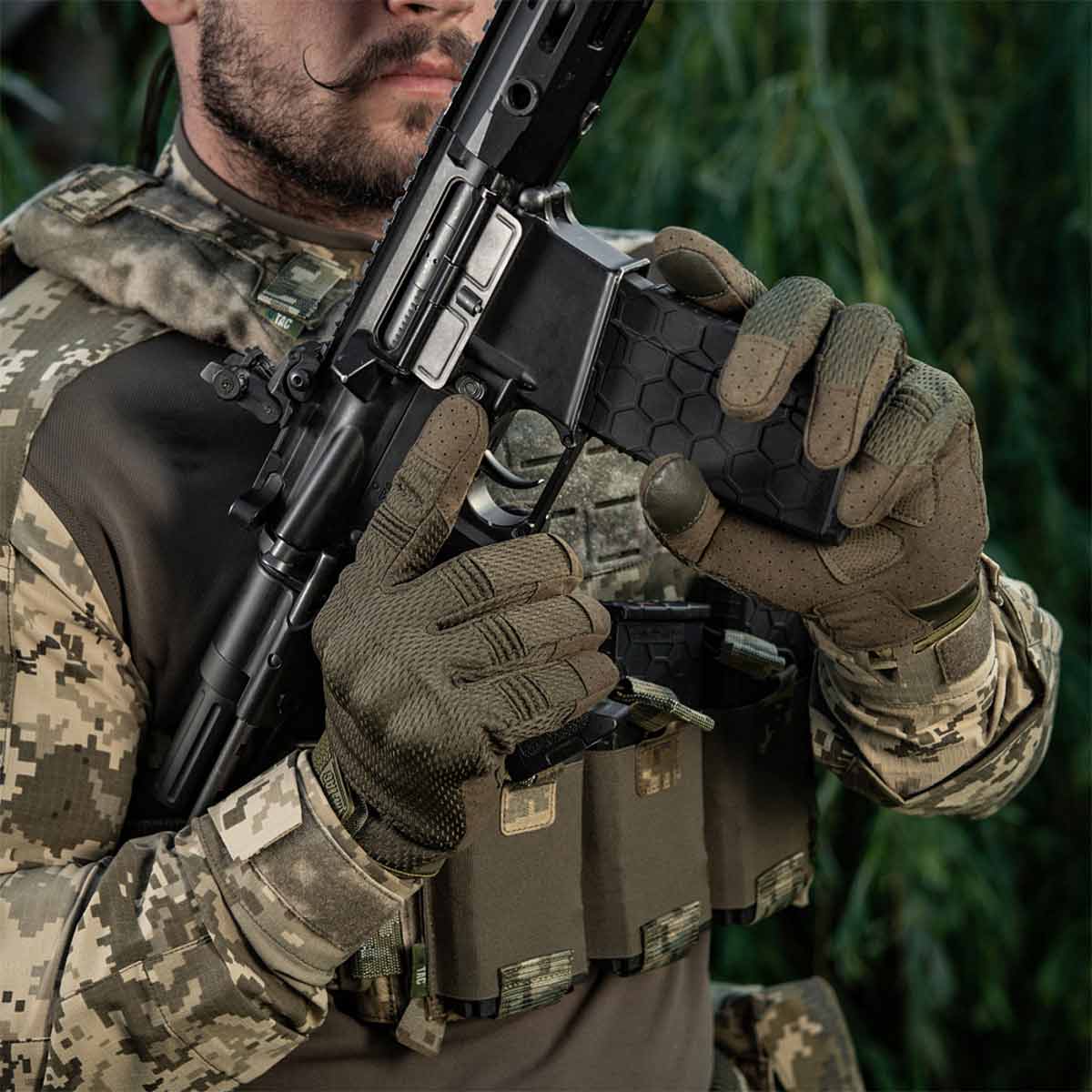 M-Tac A30 Tactical Gloves - Olive