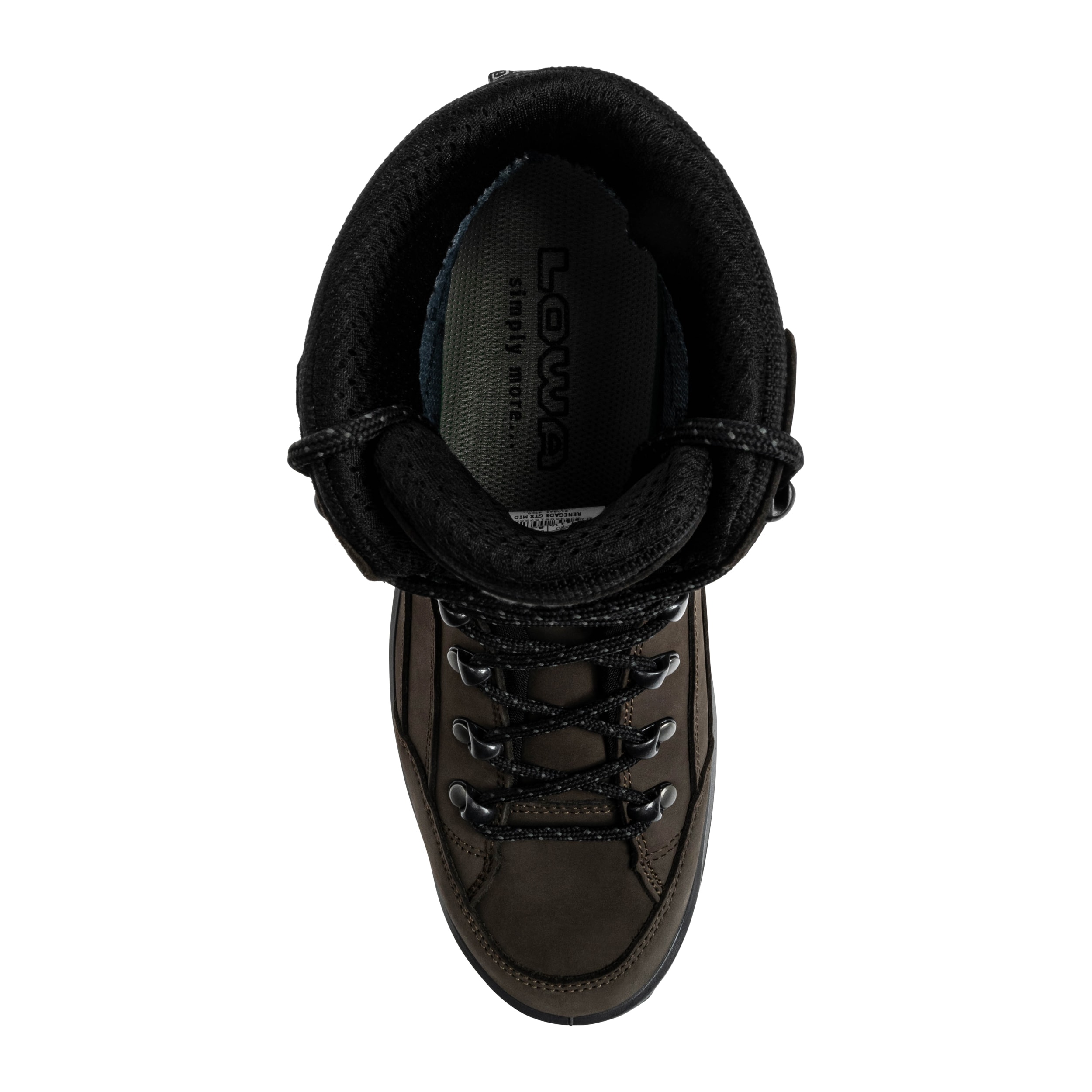 Lowa Renegade GTX MID shoes - Dark Brown/Black