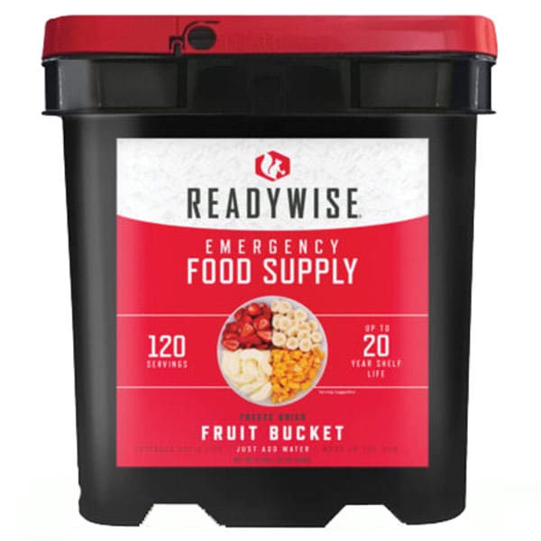 ReadyWise freeze-dried food food pack - 120 portions of fruit