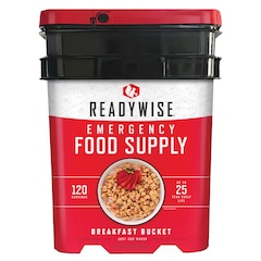 Freeze-dried food ReadyWise food package - 120 breakfast portions