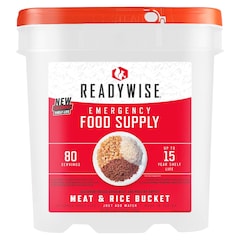 ReadyWise freeze-dried food food pack - 80 portions meat and rice