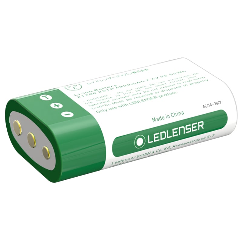 Ledlenser 21700-2S Li-Ion Rechargable Batery Pack 4800 mAh 7,4v