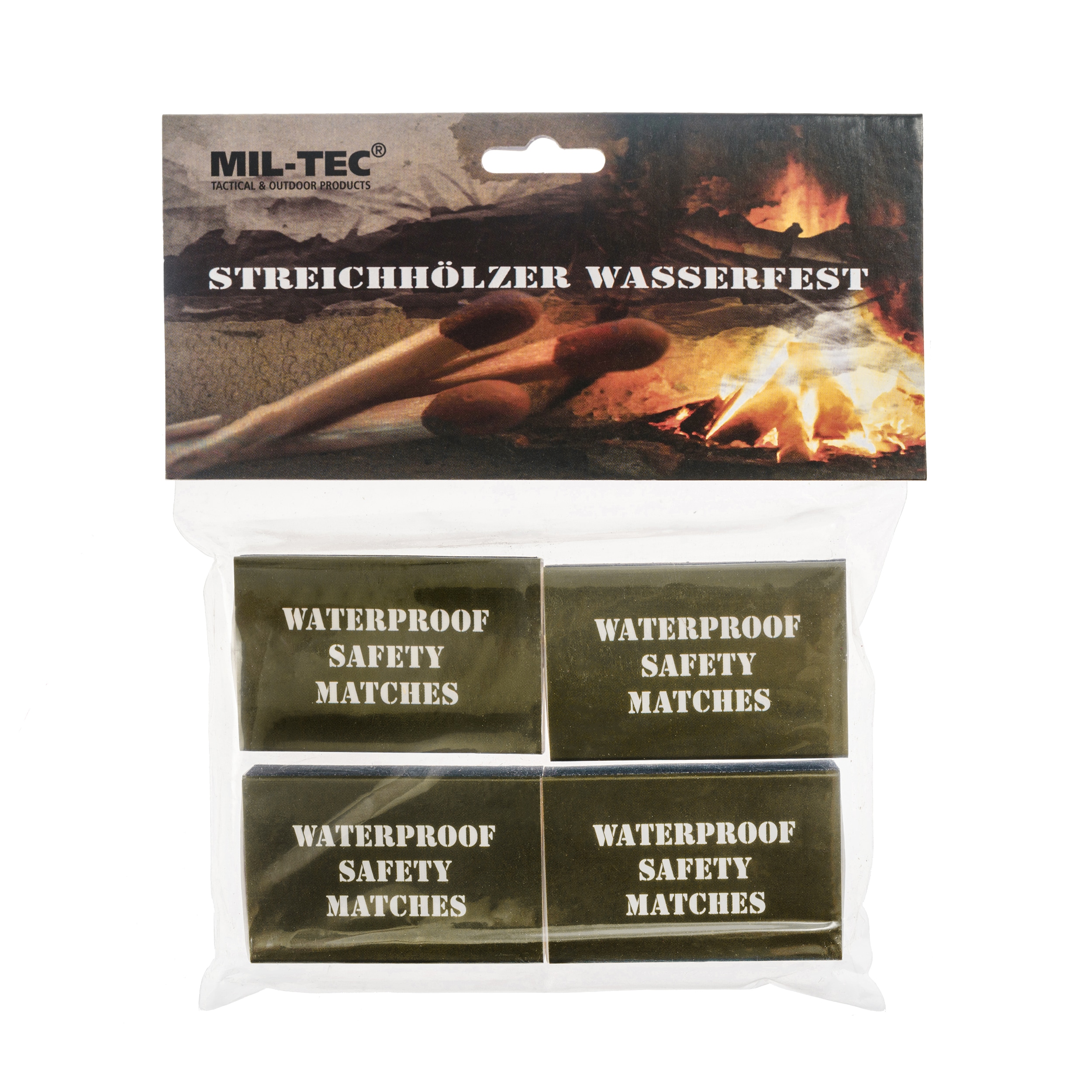 Mil-Tec 4 pcs Waterproof Matches Set