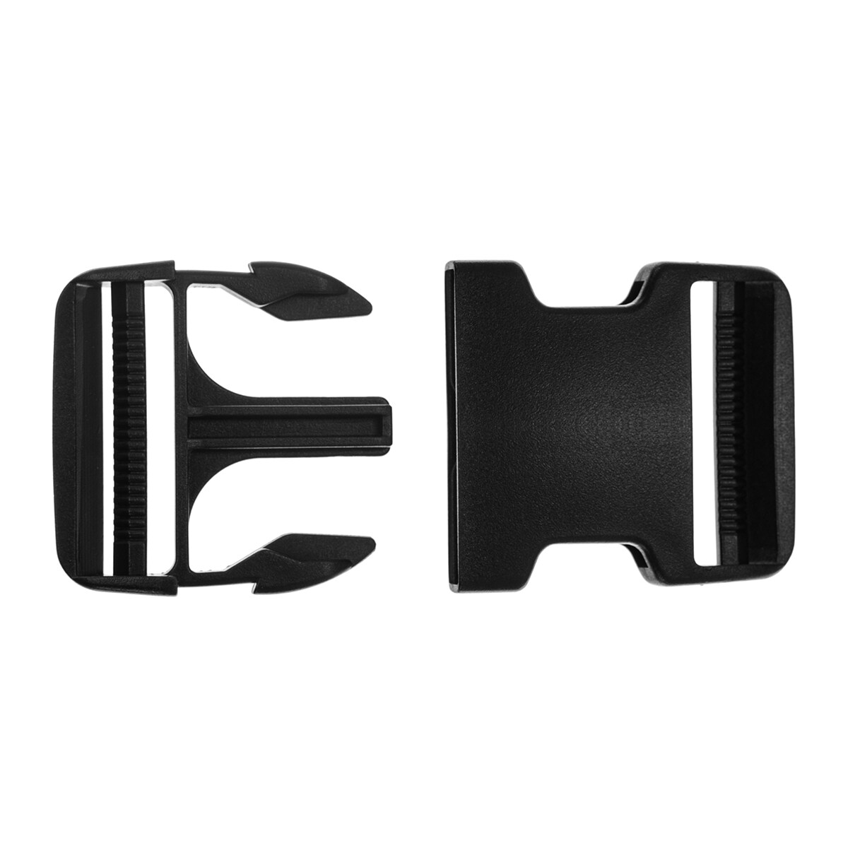 Mil-Tec 9 pcs Buckle Set - Black