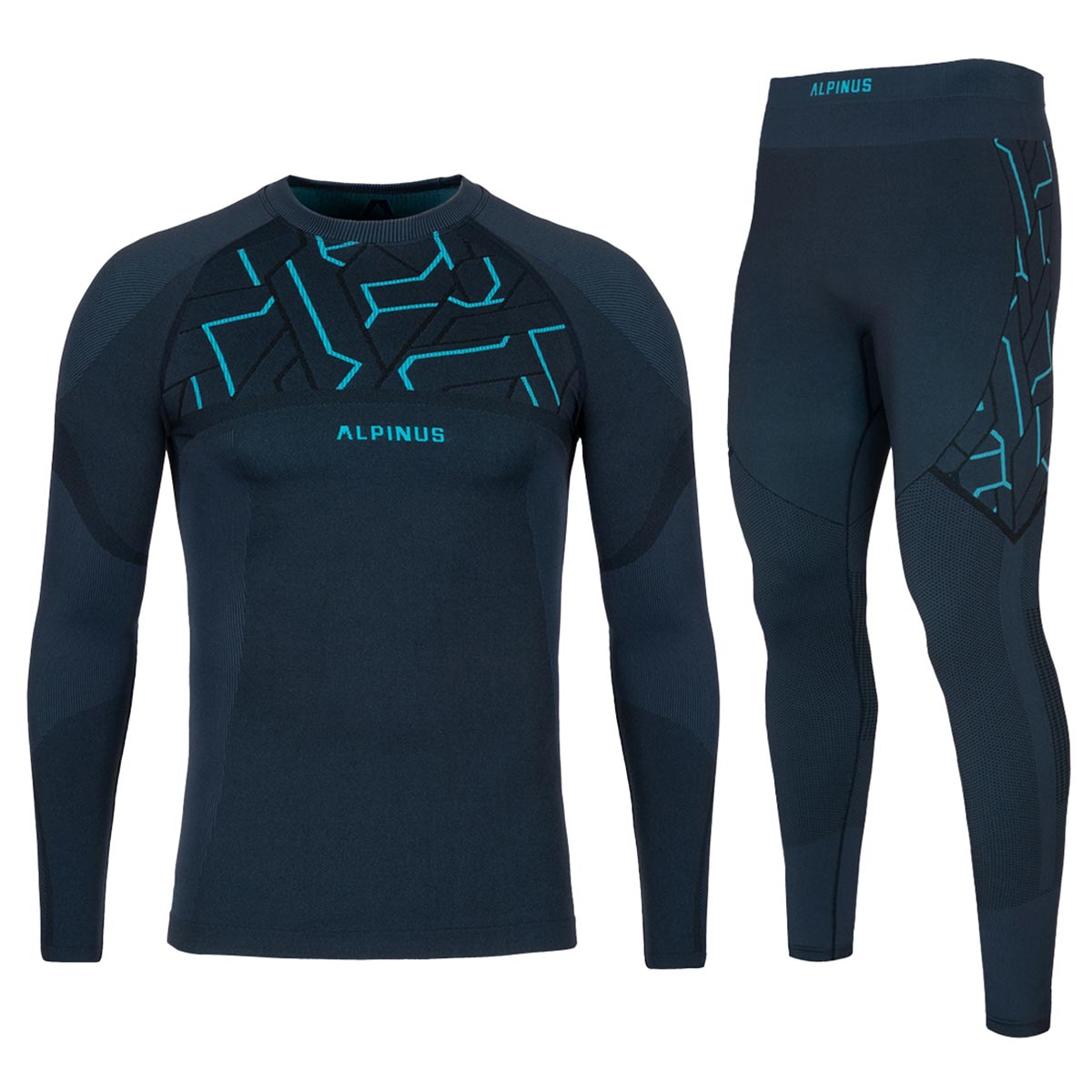 Thermoactive underwear Alpinus Gausdal Blue - set