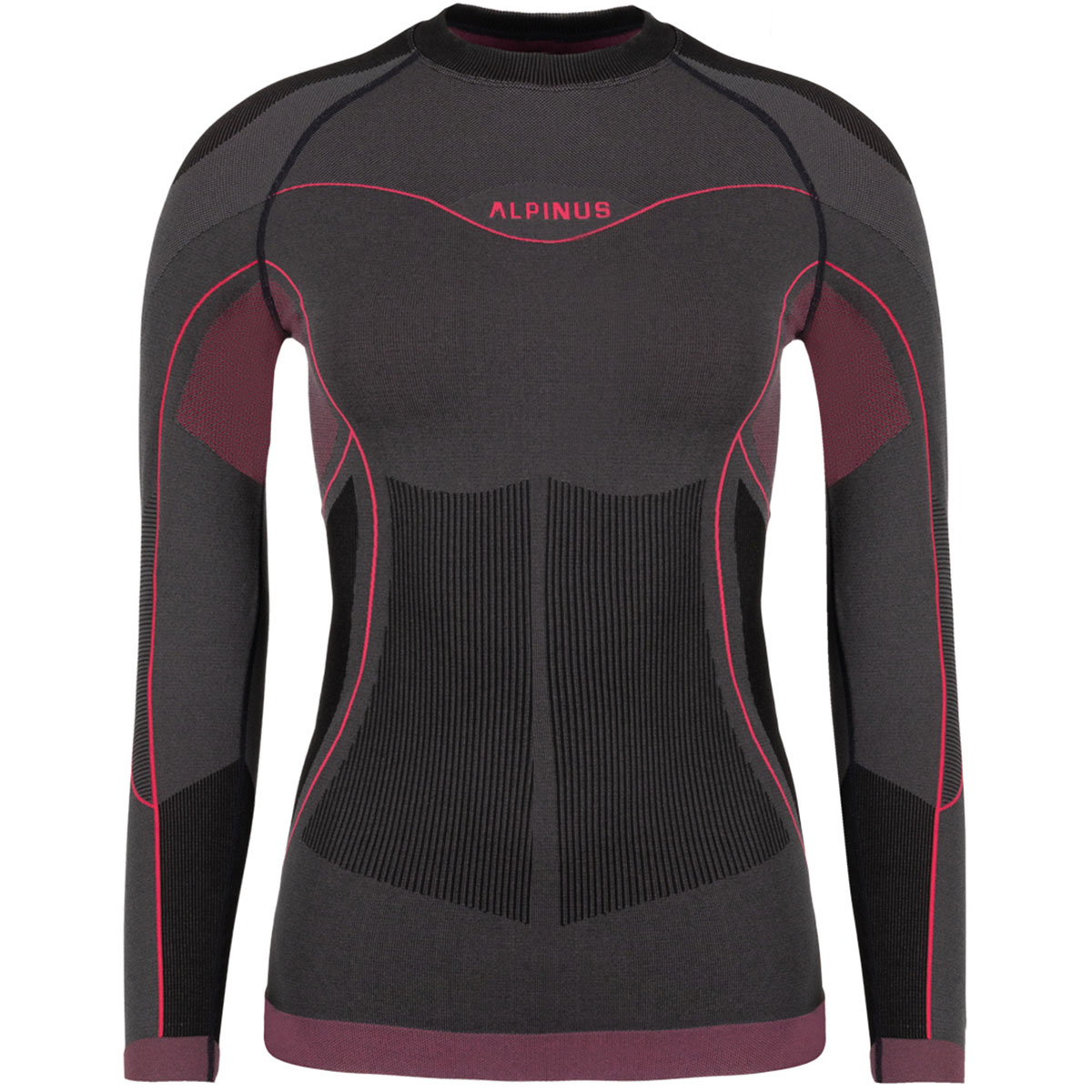 Alpinus Mora Set Women's Thermoactive Underwear - Graphite/Pink