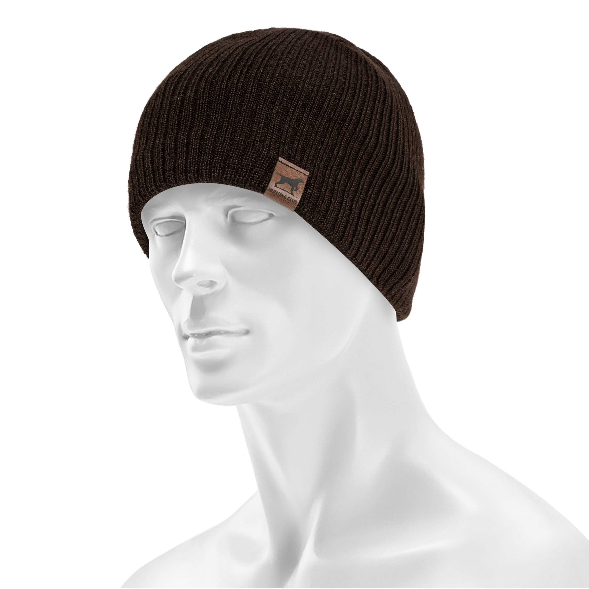 Agbo Merino Bird Winter Cap - Brown