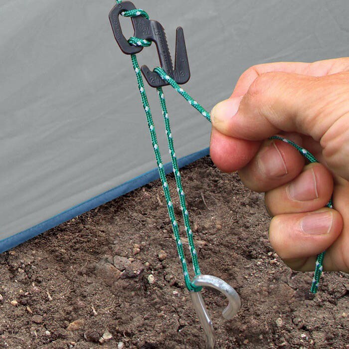 Nite Ize Figure 9 reflective tent line kit - Green - 4 pieces