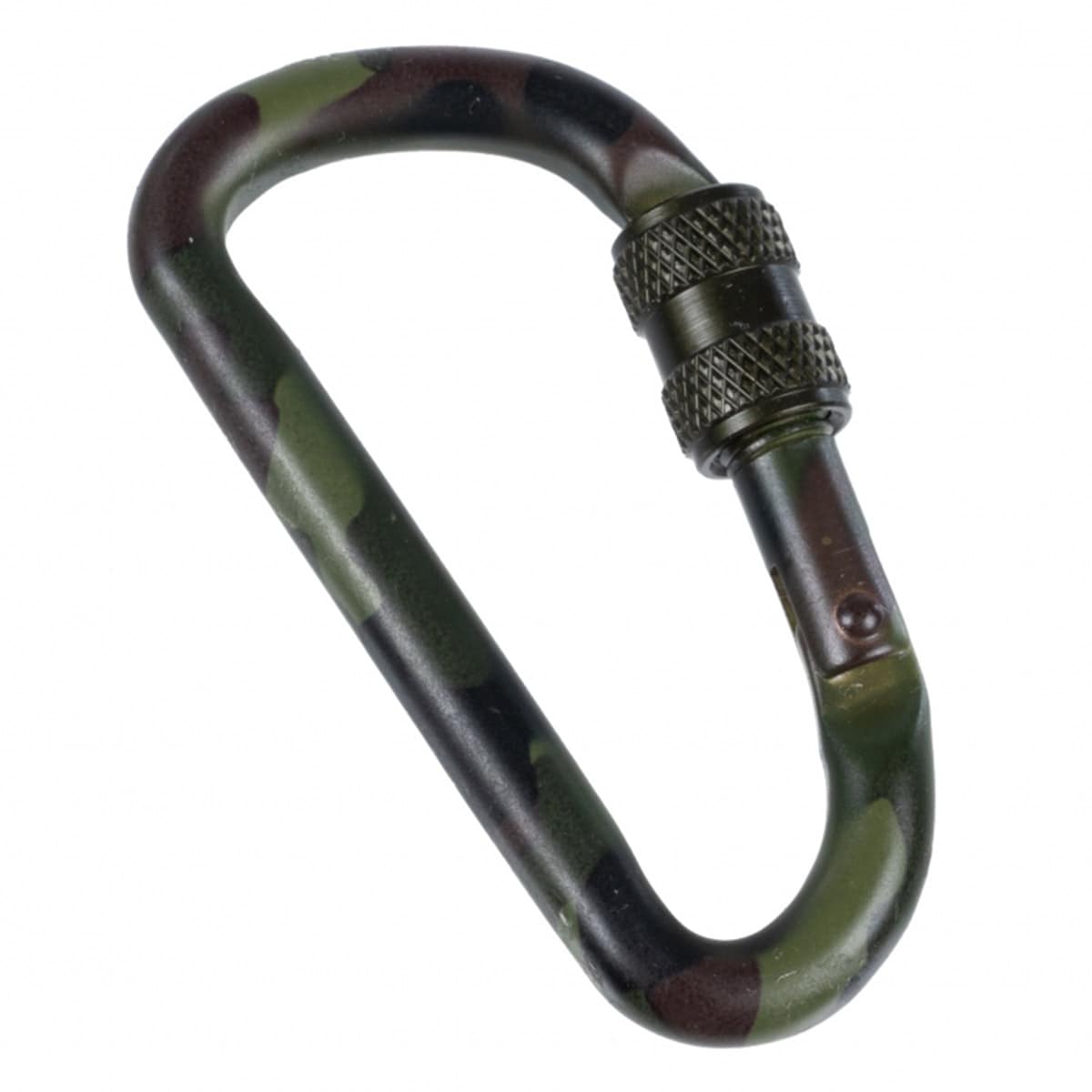 Mil-Tec aluminium Lock Carabiner 60 mm - Woodland