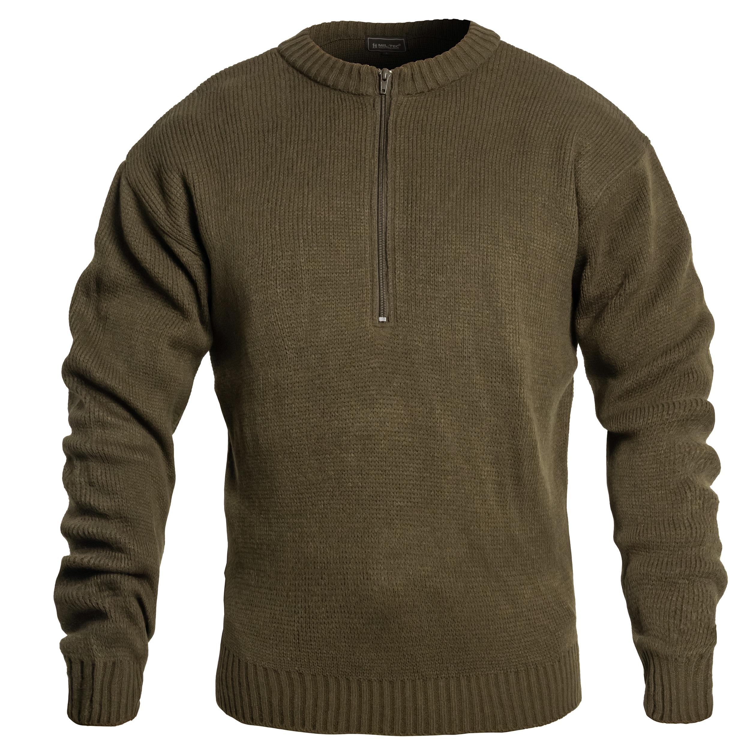 Mil Tec Swiss Army Sweater Olive Buy Online MILITARY.EU Shop