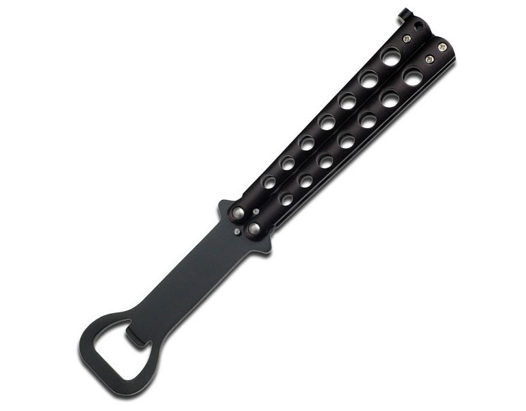 Master Cutlery Motylek Bottle Opener - Black