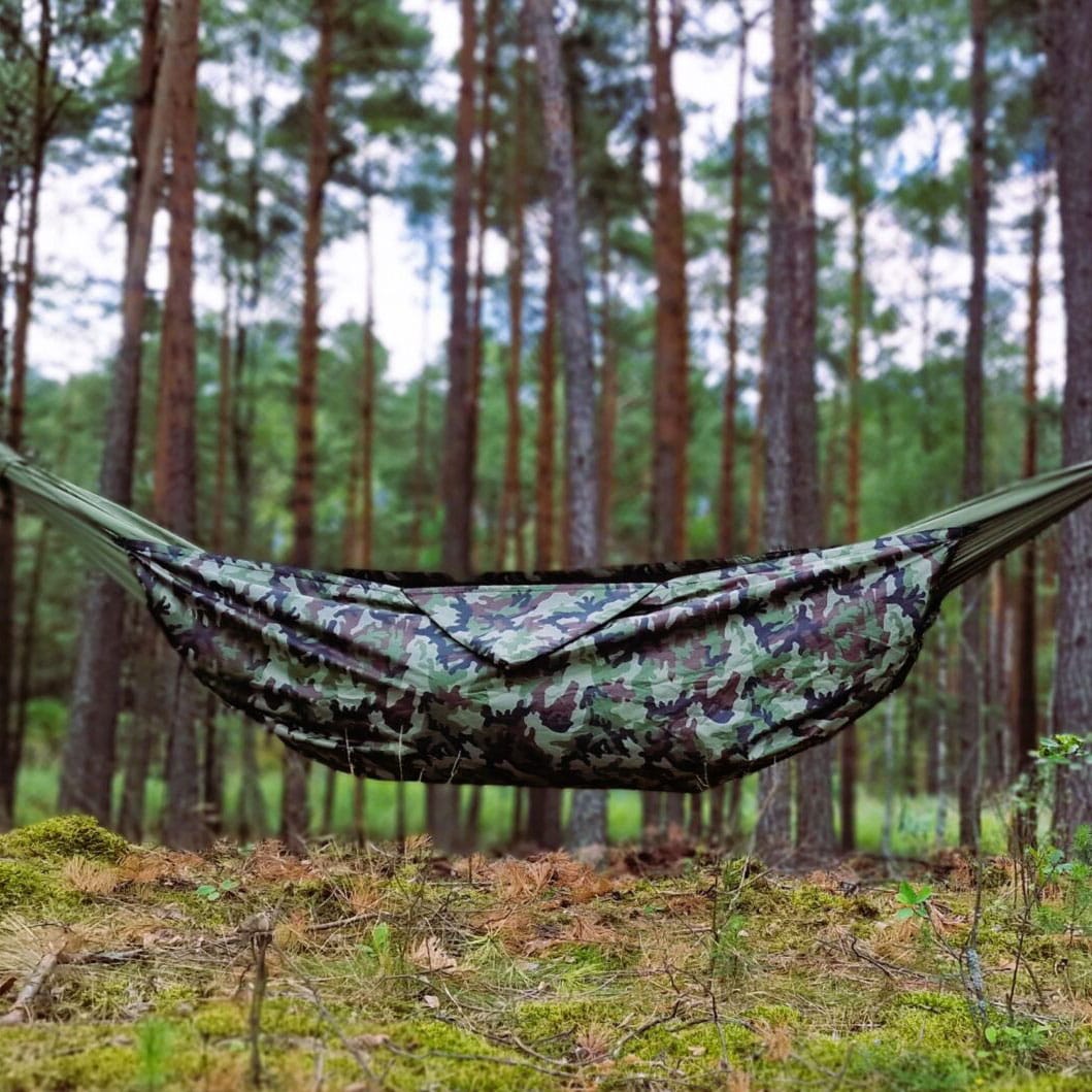 Bushmen Thermo Blanket Hammock Liner - Camo