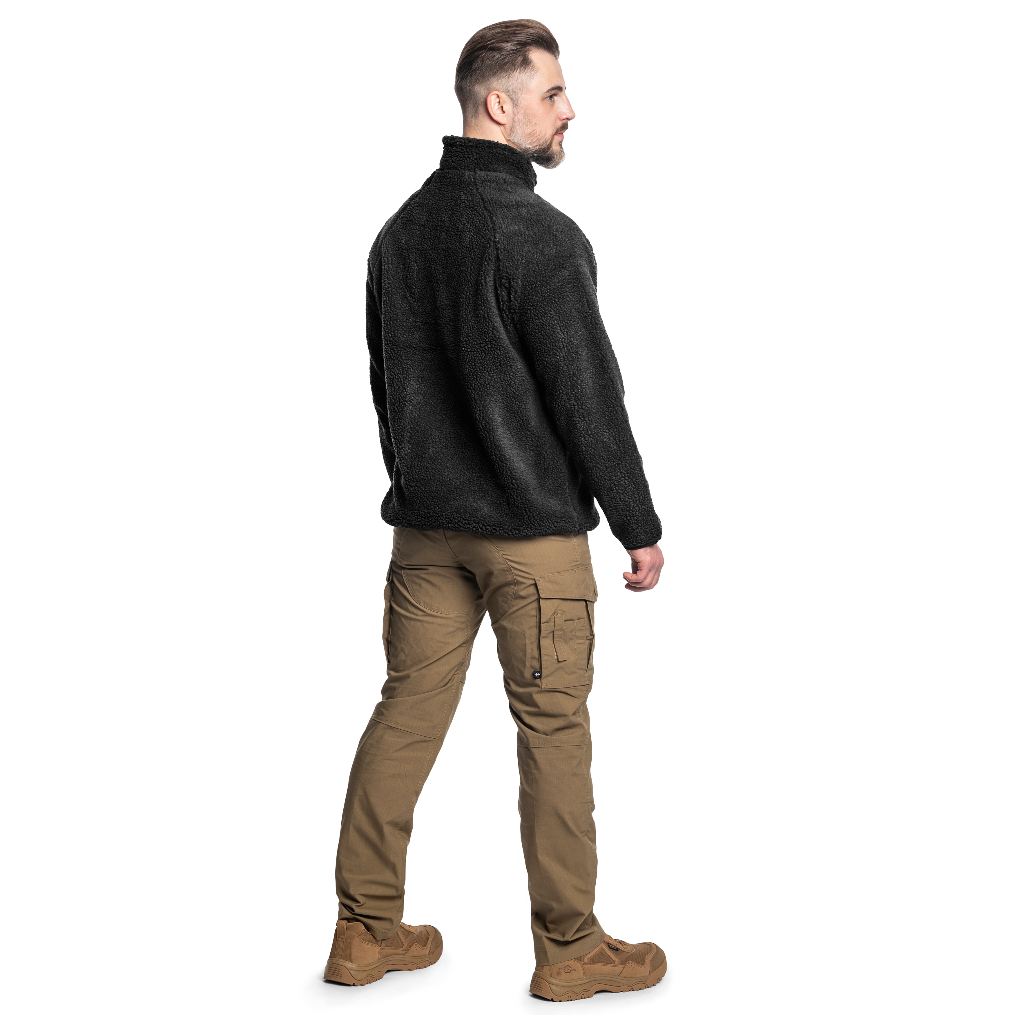 Brandit Teddyfleece Jacket - Black