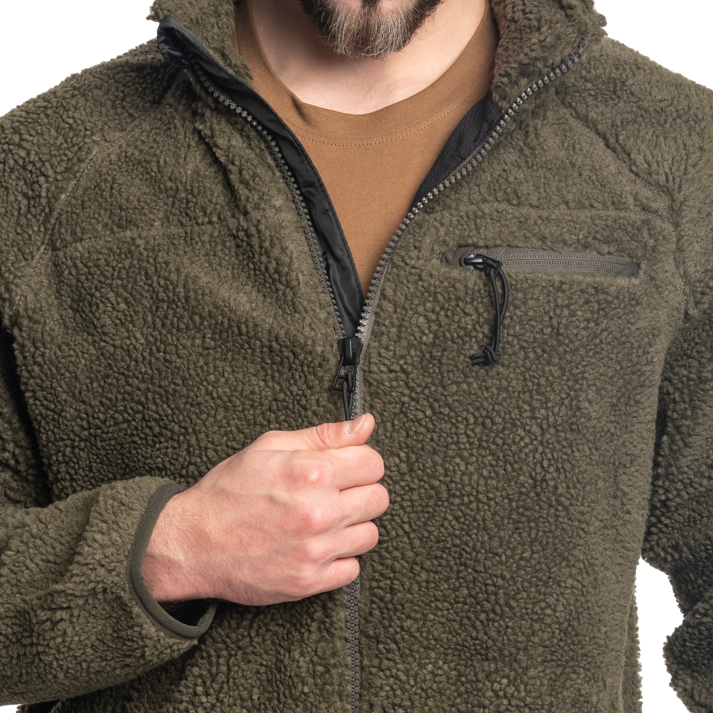 Brandit Teddyfleece Jacket - Olive