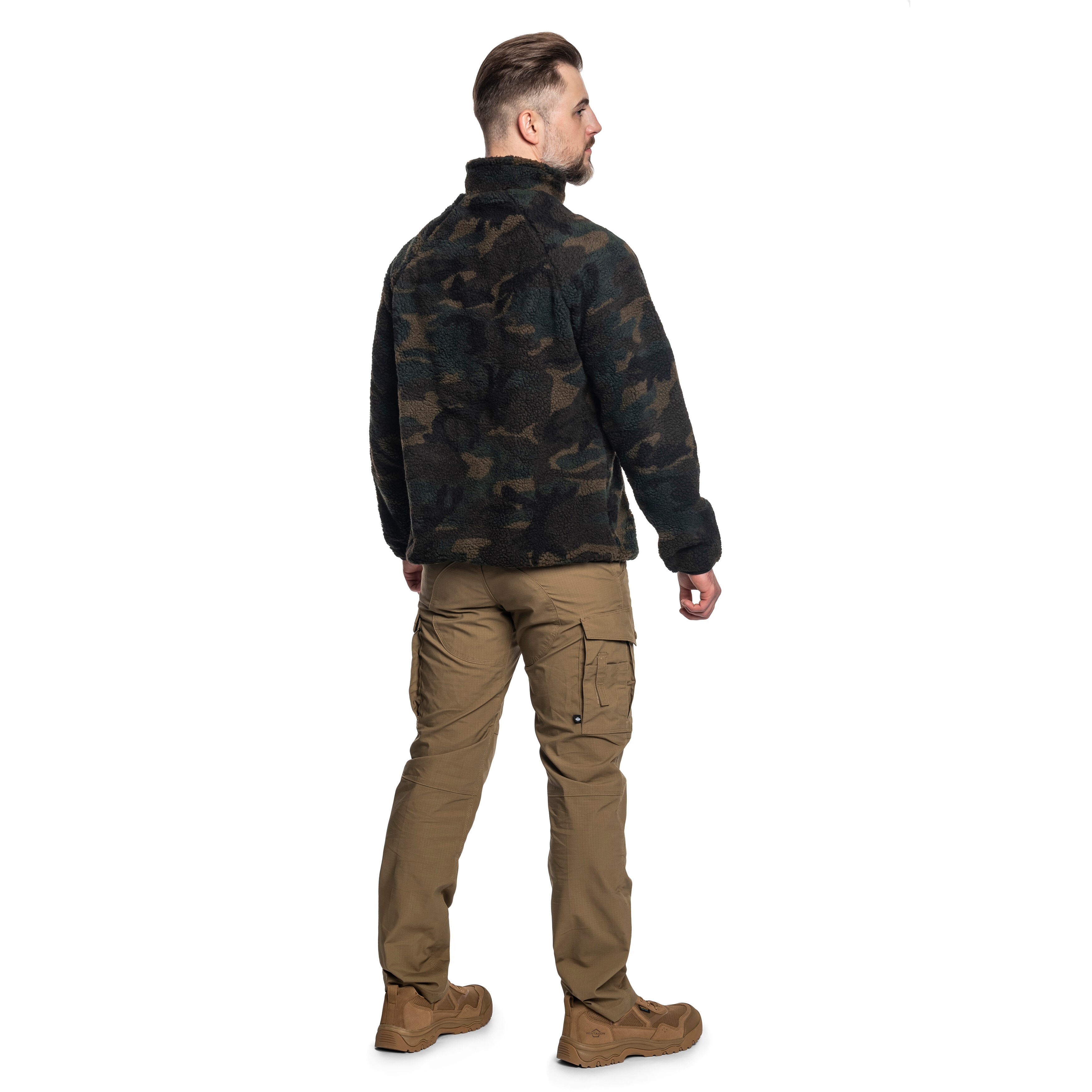 Brandit Teddyfleece Jacket - Woodland