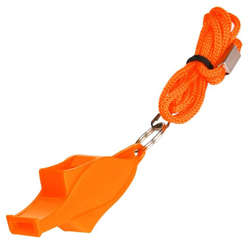 Fosco signal whistle - orange