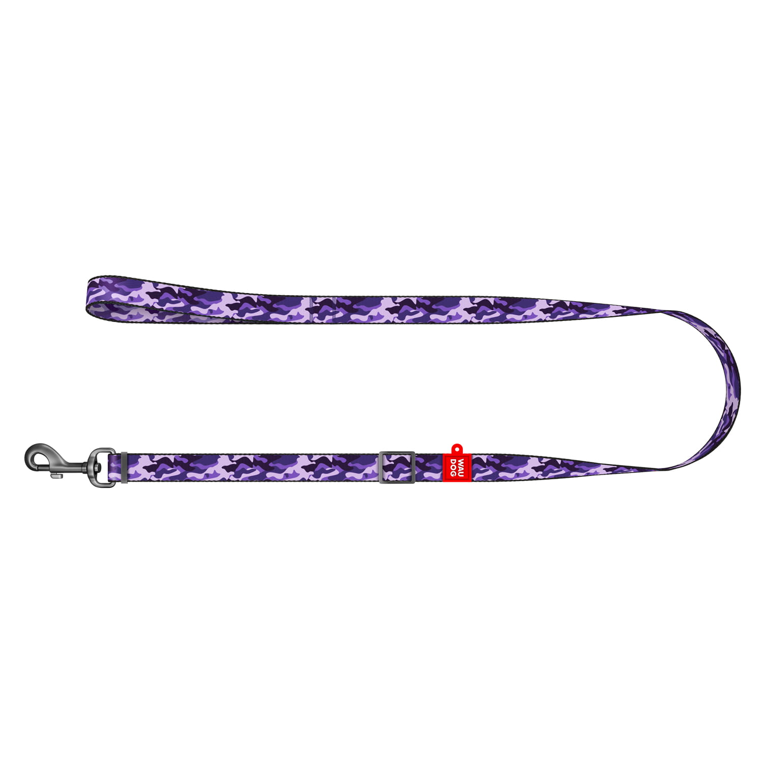 WauDog 20 mm Dog leash - purple camo