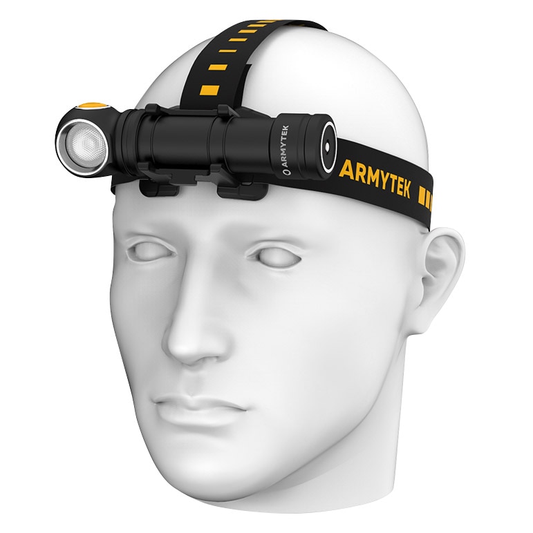 Armytek Wizard C2 Pro Max Magnet USB White head and angle flashlight - 4000 lumens