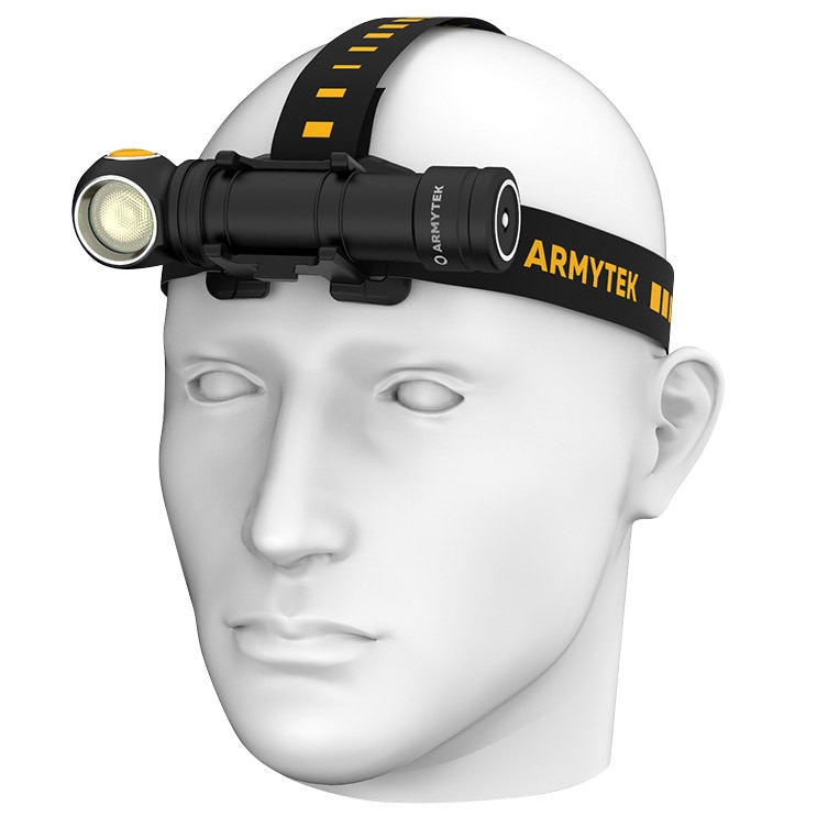 Armytek Wizard C2 Pro Max Magnet USB Warm Angle and Head Flashlight - 3720 lumens 