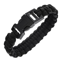 Badger Outdoor Paracord 550 Buckle Bracelet - Black