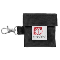 Medaid Mini First Aid Kit Keychain - Black