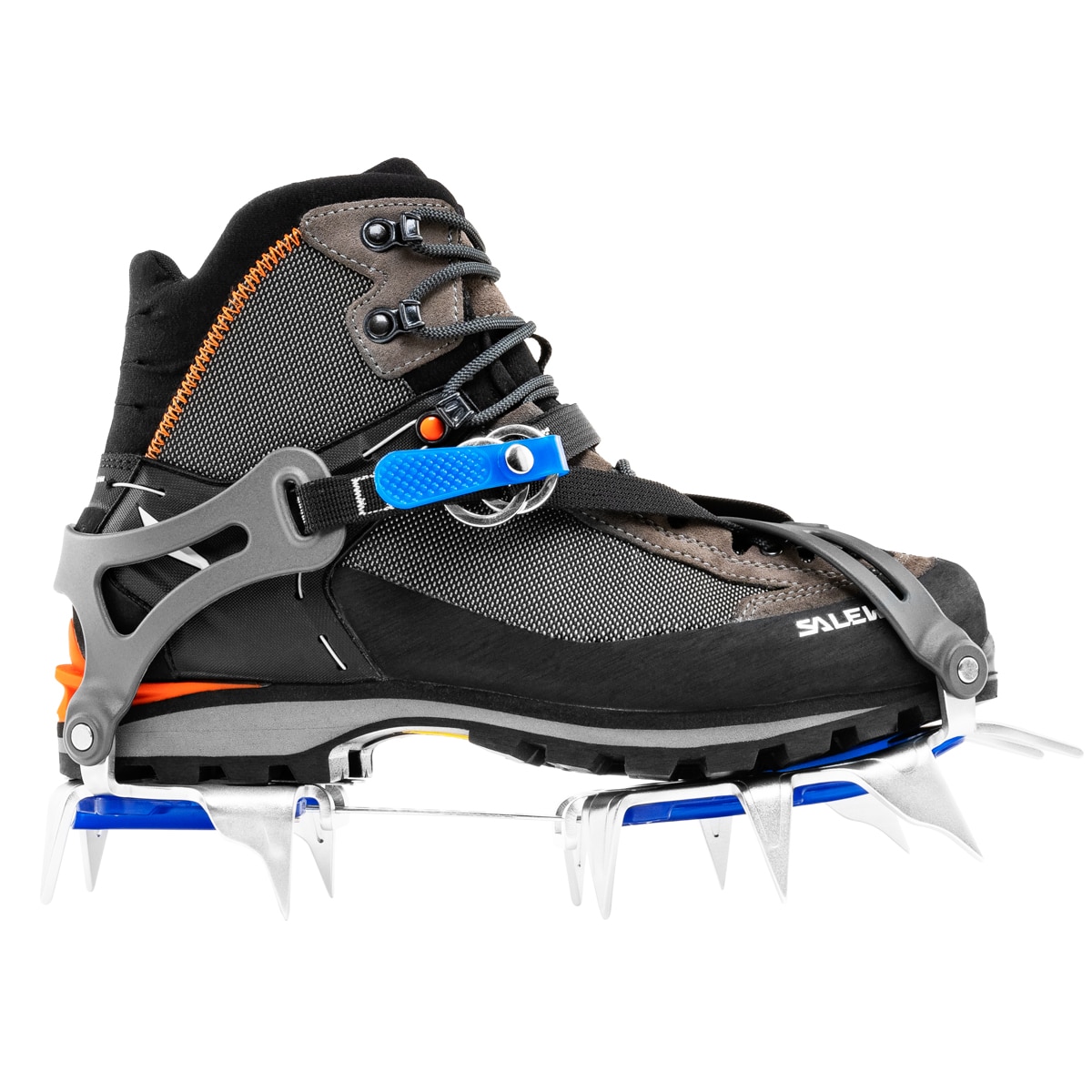 Salewa Alpinist Alu Walk Crampons - blue steel 